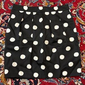 Black And White Polkadot Skirt